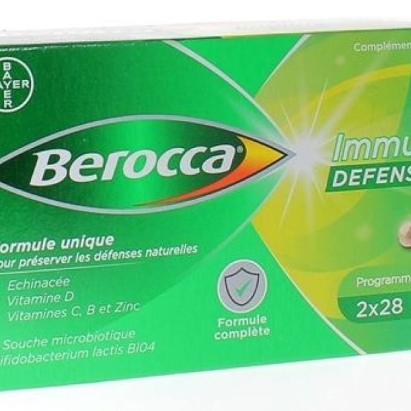 Berocca Immunité Défense 2x28 gélules
