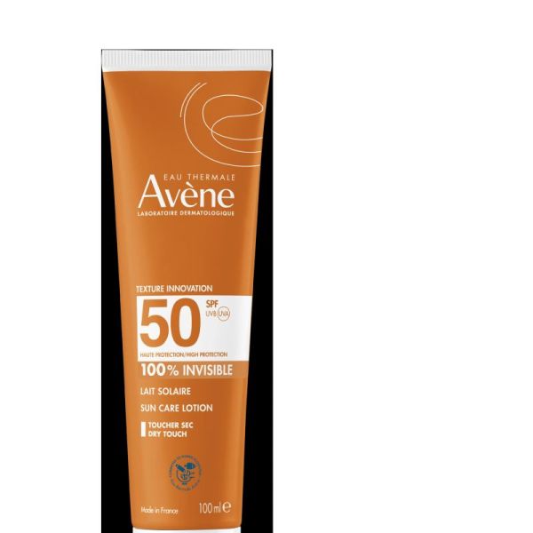 Avène Lait solaire 100%invisible spf50 100ml
