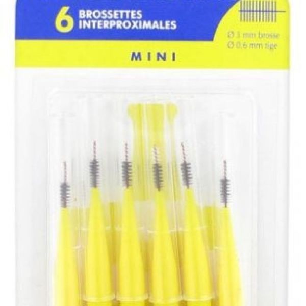 Crinex PHB Plus Mini plus 6 Brossettes interproximales 1.1