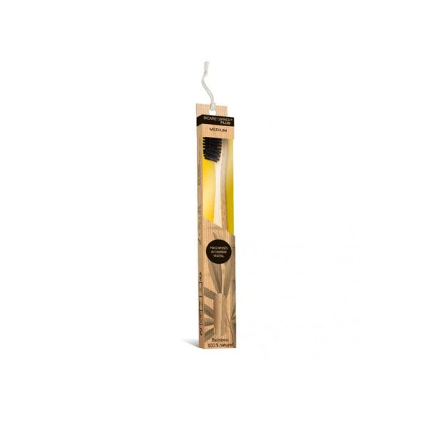 Bicare Plus Brosse à dents Medium Bambou