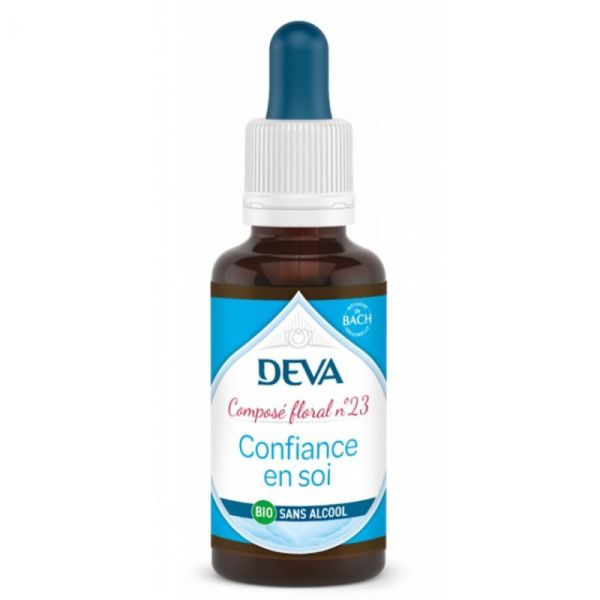 Deva Confiance en soi composé floral 23 30ml sans alcool