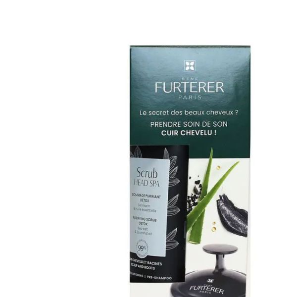 Coffret Scrub HEAD SPA Gommage + brosse massante