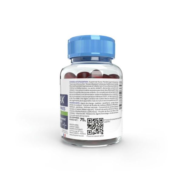 Arkorelax sommeil 30 gummies