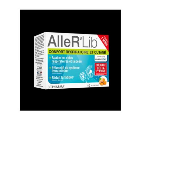 AlleR'Lib confort respiratoire et cutané x15 comprimés