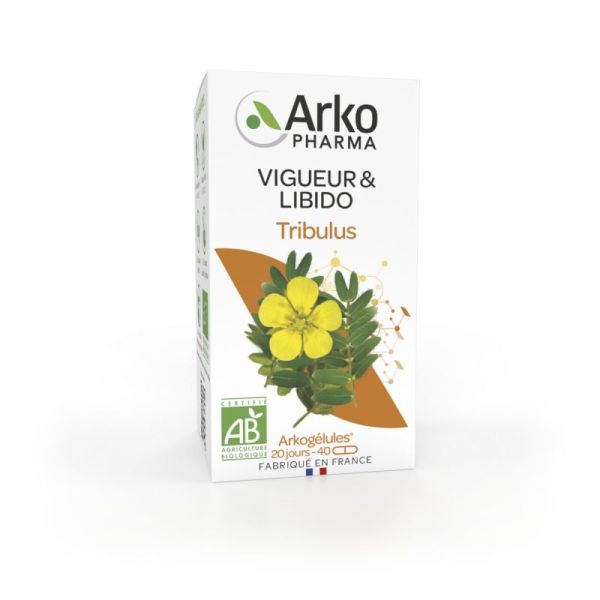 Arkogélules Tribulus bio 40 gélules