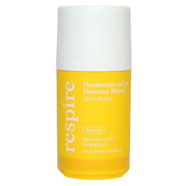 Deodorant efficacité 24h douceur monoi roll-on 50ml