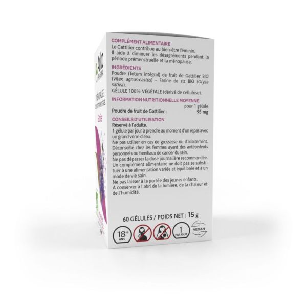 Arkogélules gattilier 60 gélules