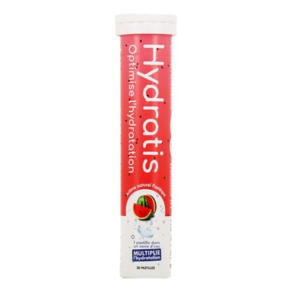 HYDRASTIS optimise l'hydratation goût pastèque x20 pastilles