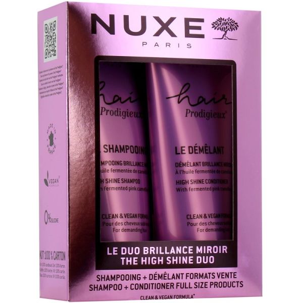 NUXE Hair Coffret le Shampoing + le Démêlant