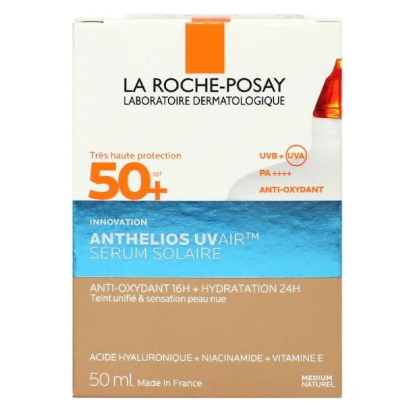 Anthelios Uvair serum solaire teinté medium naturel SPF50+ 50ml