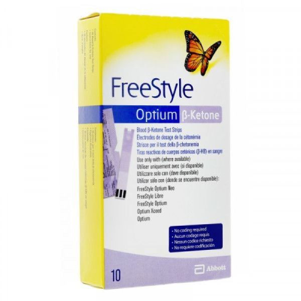 Freestyle Optium B Kétone Electrodes x10
