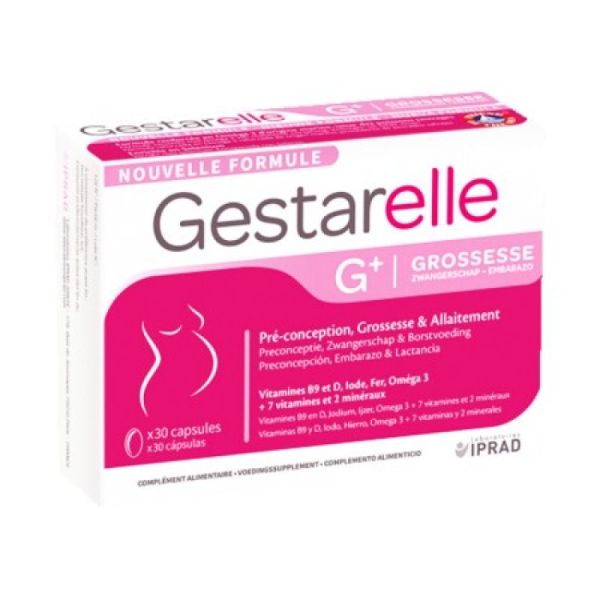 GESTARELLE G+ 30 CAPSULES