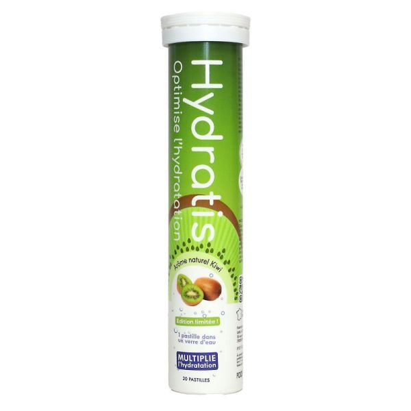 Solution d'hydratation arôme kiwi 20 pastilles