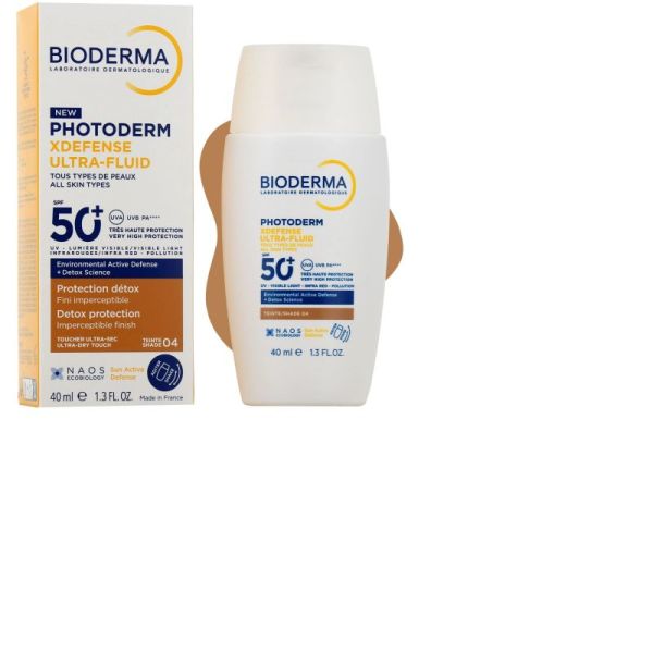 Photoderm XDEFENSE Ultra-fluide SPF50+ Teinte 04 40ml