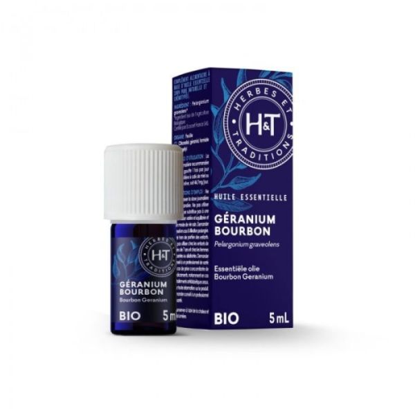 Huile essentielle Géranium bourbon bio 5ml