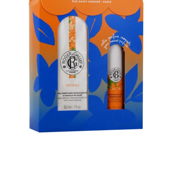 Coffret Néroli eau parfumée + parfum solide