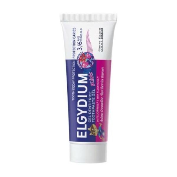 Kids dentifrice protection caries grenadine 3/6 ans 50ml