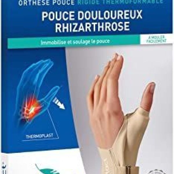 Epitact Orthèse Rhizarthrose Pouce Nuit Main Droite Taille S