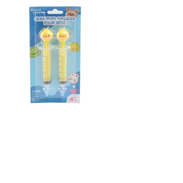 Seringues Nasales Poussins dès 4 mois x2