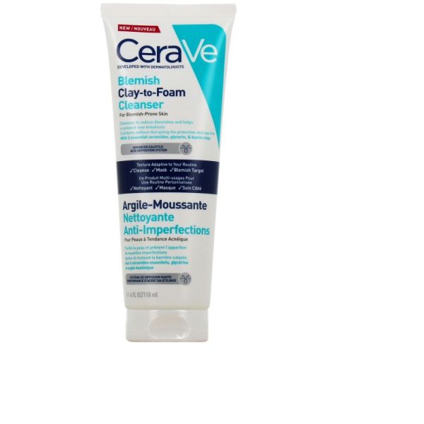 CERAVE Argile moussante nettoyante 118ml