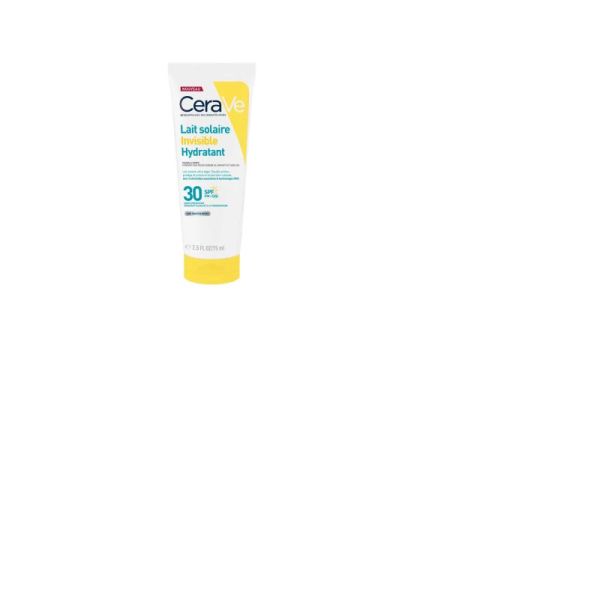 cerave lait solaire invisible hydratant spf30+ 75ml