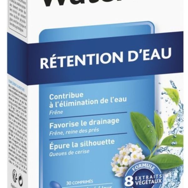 Waterpill anti rétention d'Eau et minceur Comprimés 30