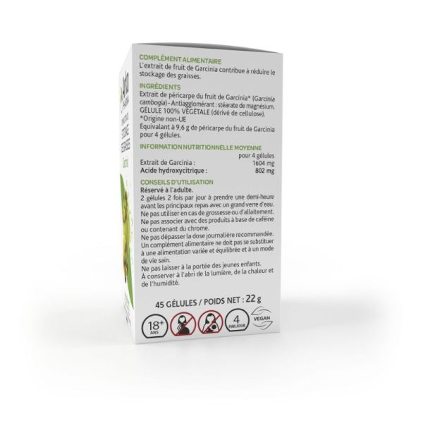 Arkogélules garcinia 45 gélules