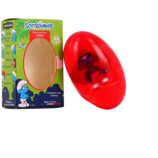 Savon Parfumé Les Schtroumpfs senteur Cerise