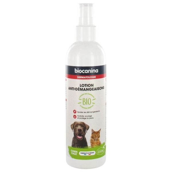 Biocanina Bio Lotion Anti-demangeaisons Chien/Chat 240ml
