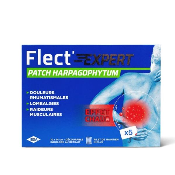 Flect'EXPERT Patch chaud soulage et apaise x5
