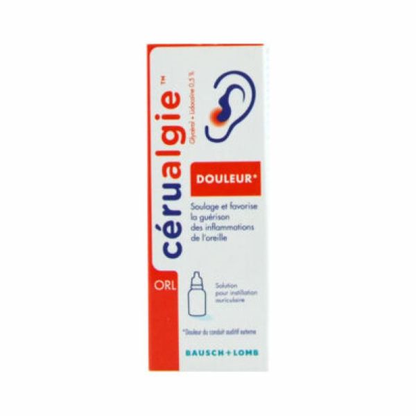 CERUALGIE Douleur et inflammation de l’oreille 7 gr