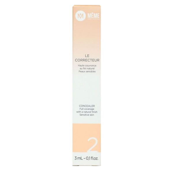 Le Correcteur haute couvrance au fini naturel peau sensible n°2 3ml