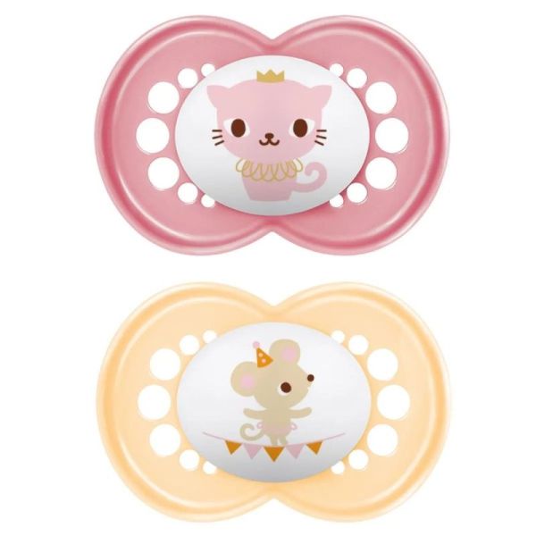 Sucettes Mam Original Animaux 18+ mois x2