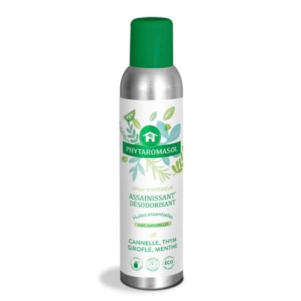 Phytaromasol Spray d'intérieur assainissant cannelle, thym, girofle, menthe 250ml