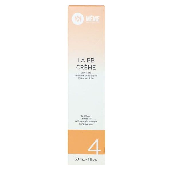 La BB crème soin teinté à couvrance naturelle peau sensible n°4 30ml