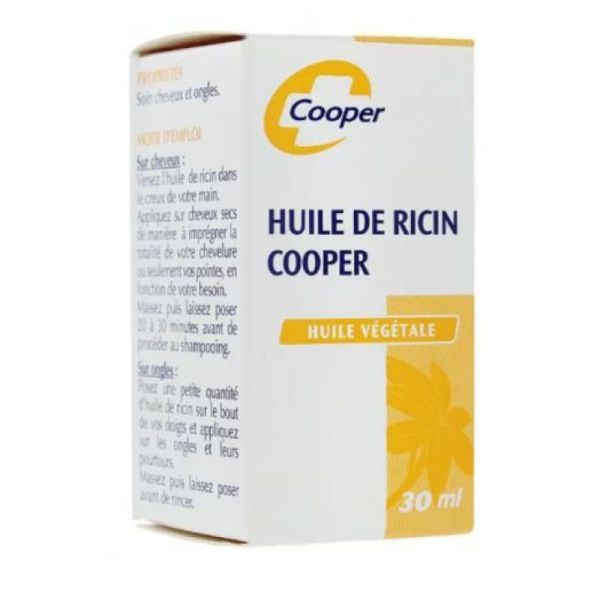 Huile De Ricin Cooper Flacon 30ml