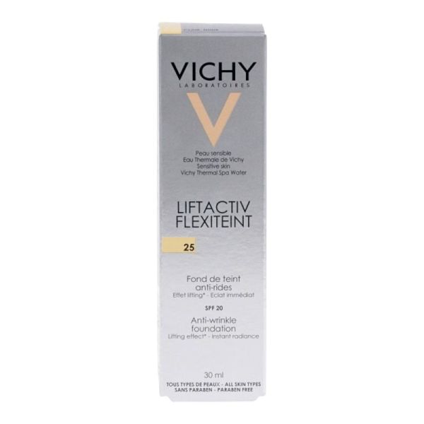 Fond de teint anti-rides Flexiteint Liftactiv 25 clair nude 30ml