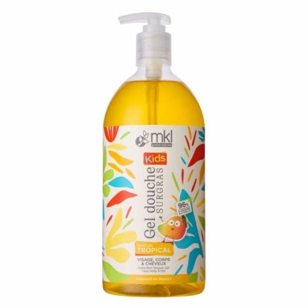 Gel douche surgras kids parfum tropical 1L
