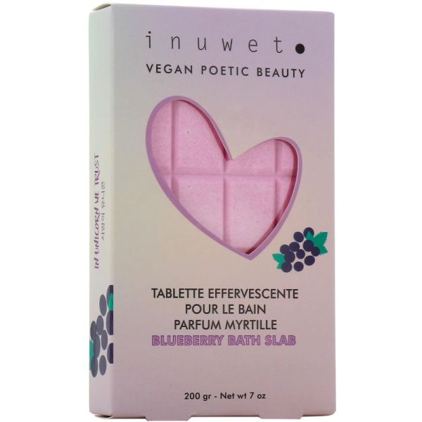 Tablette effervescente pour le bain Parfum Myrtille 200g