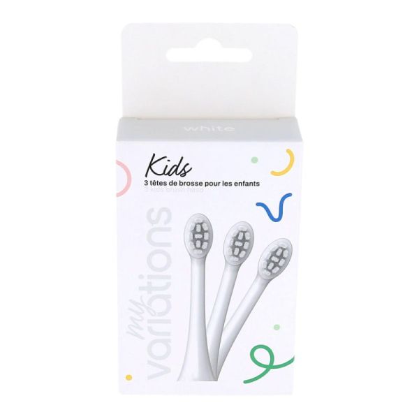 My variations Kids 3 têtes de brosse recharge