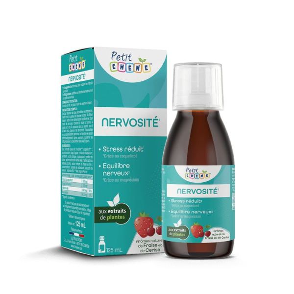 Petit Chêne Nervosité arôme fraise cerise 125ml