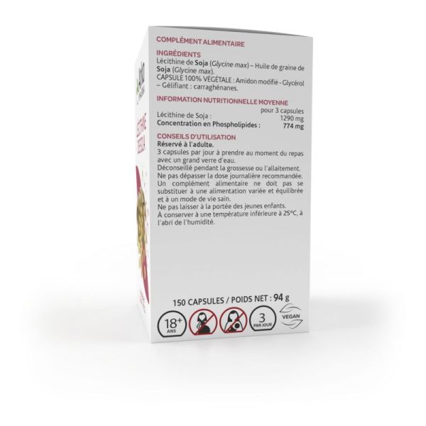 Arkogélules Lécithine de soja bio 150 gélules