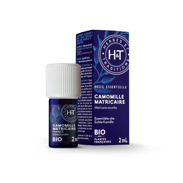 Huile essentielle Camomille Matricaire bio 2ml