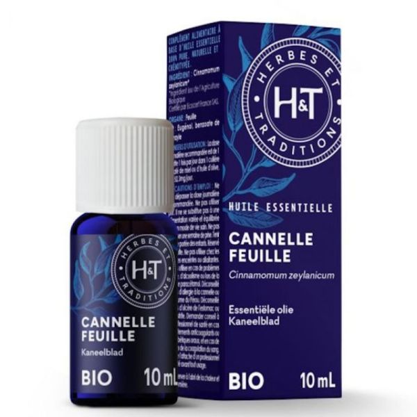 Huile essentielle Cannelle feuille bio 10ml